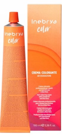 Inebrya Color, farba do włosów, koloryzacja trwała, 7/17, 100ml