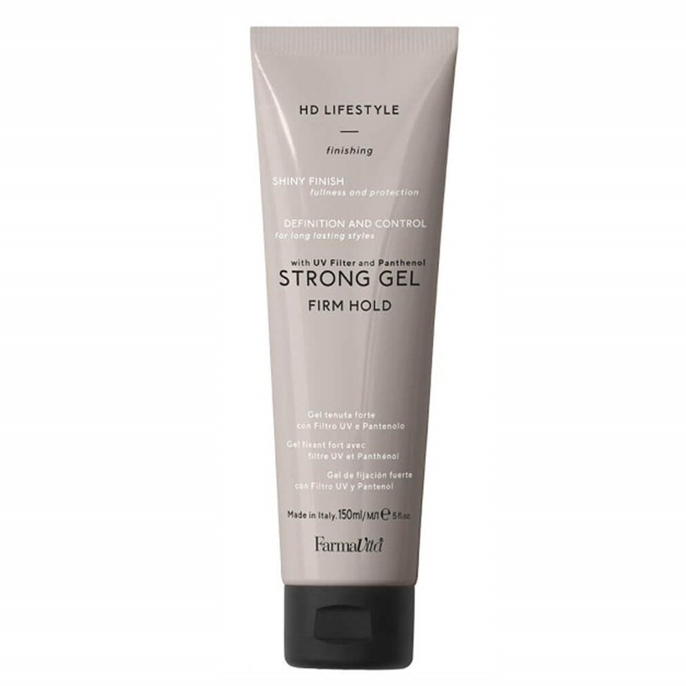 Farmavita, Finishing, Mocno utrwalający żel do włosów, 150 ml