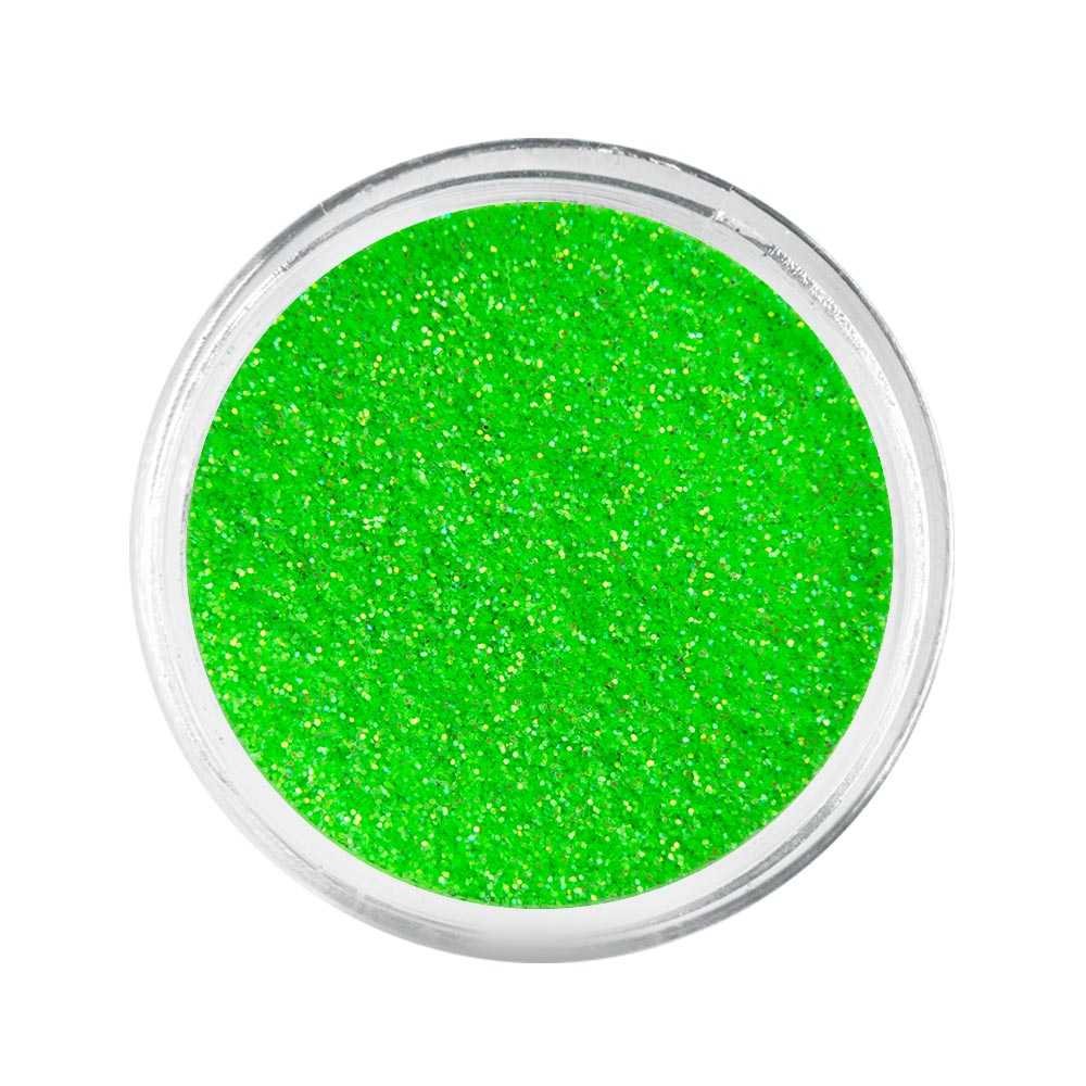 Allepaznokcie Pyłek do paznokci neonowy Syreni Pył świecący w promieniach uv słoiczek 2 g Nr 2