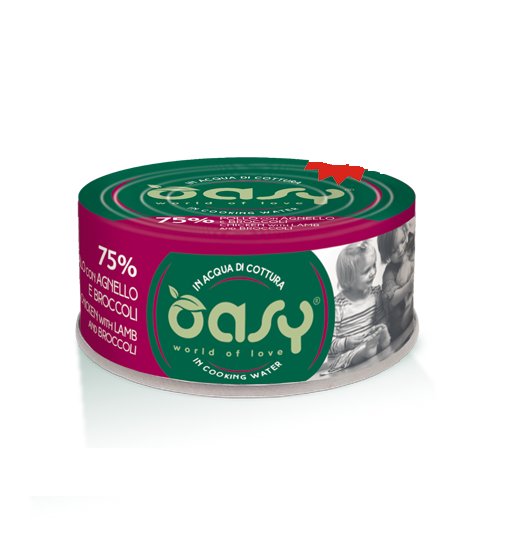 Oasy MORE LOVE kurczak z jagnięciną i brokułami 70g