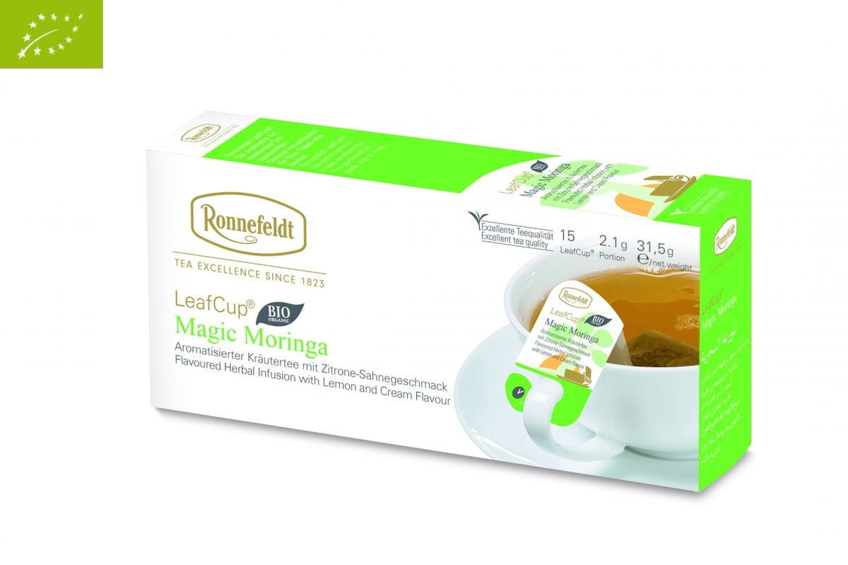 Ronnefeldt Herbata ziołowa MAGIC MORINGA w saszetkach HR.MM