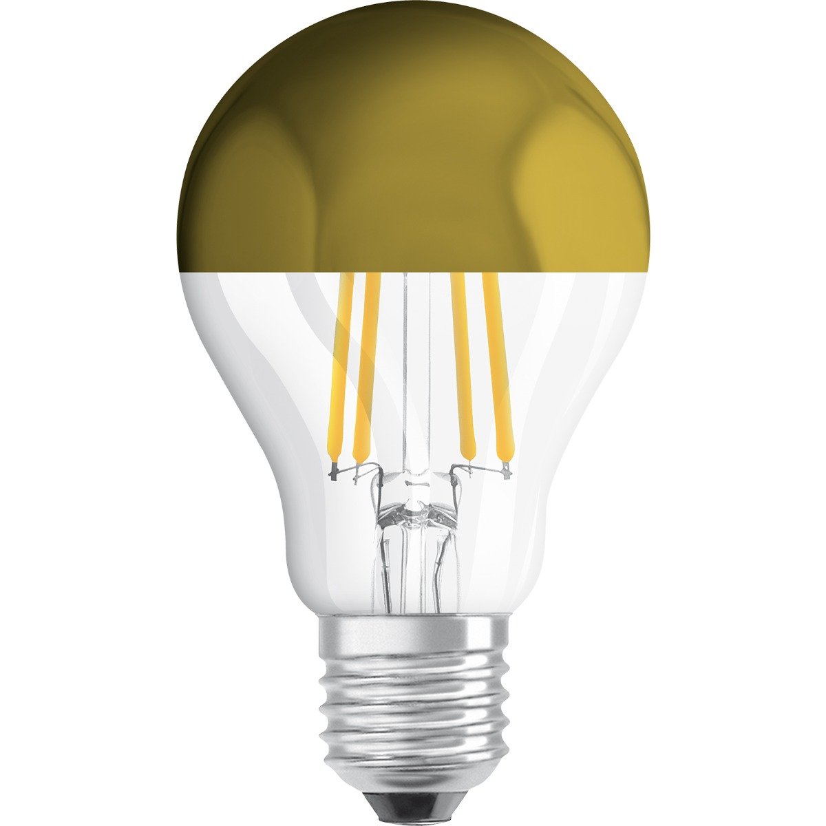Osram żarówka LED E27 Mirror gold 7W 2 700 K