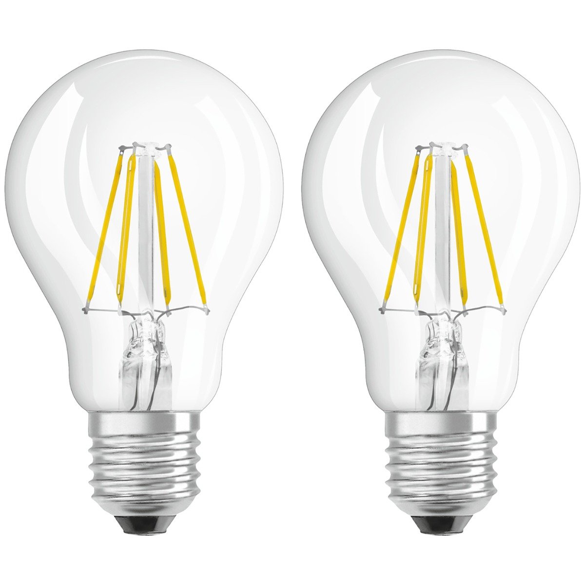 Osram ZESTAW 2x LED Żarówka VINTAGE A60 E27/7W/230V 2700K -