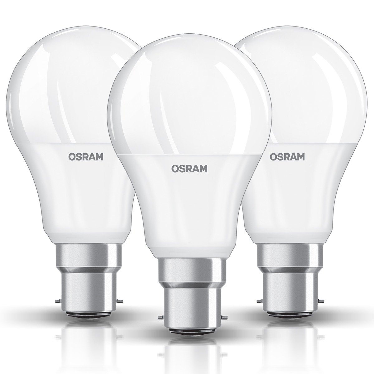 Osram ZESTAW 3x LED Żarówka B22d/8,5W/230V 2700K -