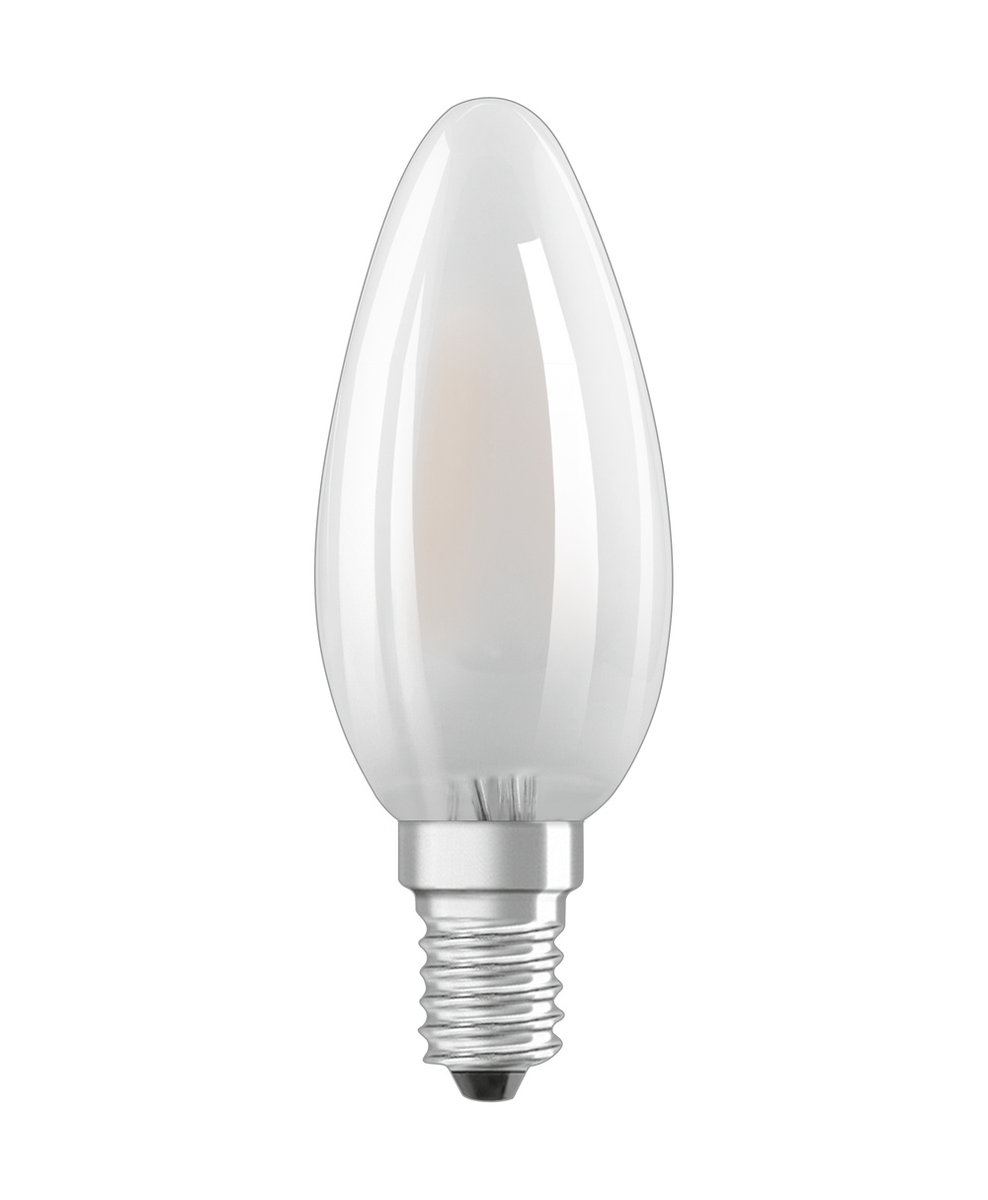 Żarówka LED E14 B35 3,4W = 40W 470lm 2700K Ciepła 300° CRI90 Filament OSRAM SUPERSTAR+ Ściemnialna