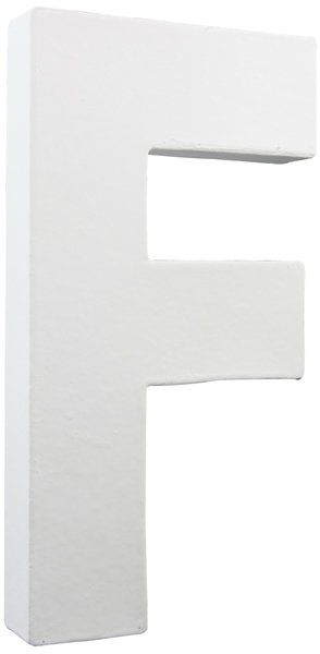 LITERA 3D DUŻA 20CM „F” AC705 C, DECOPATCH