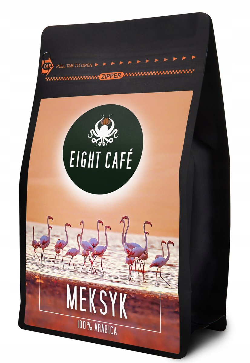 Kawa Ziarnista Świeżo Palona Arabica Meksyk 250G