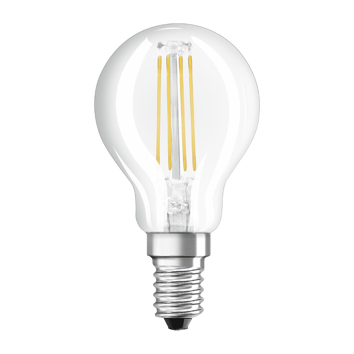 Żarówka LED E14 P45 4W = 40W 470lm 2700K Ciepła 320° Filament OSRAM Value