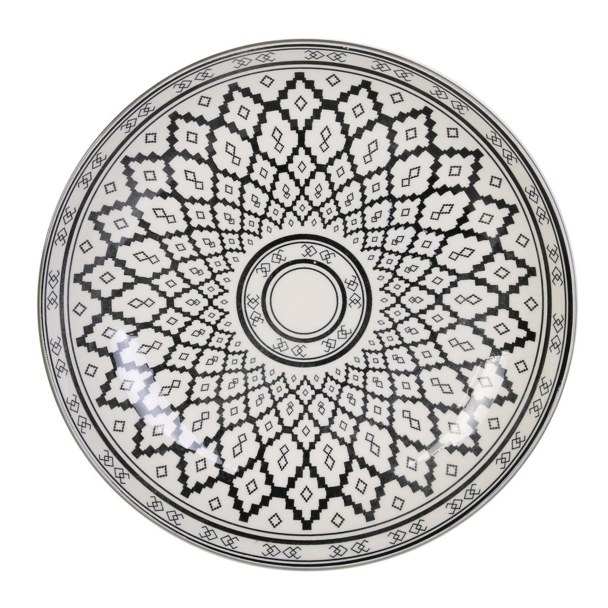 Intesi Intesi Talerz płytki Mirage Dark 25cm 238413 [15925486]