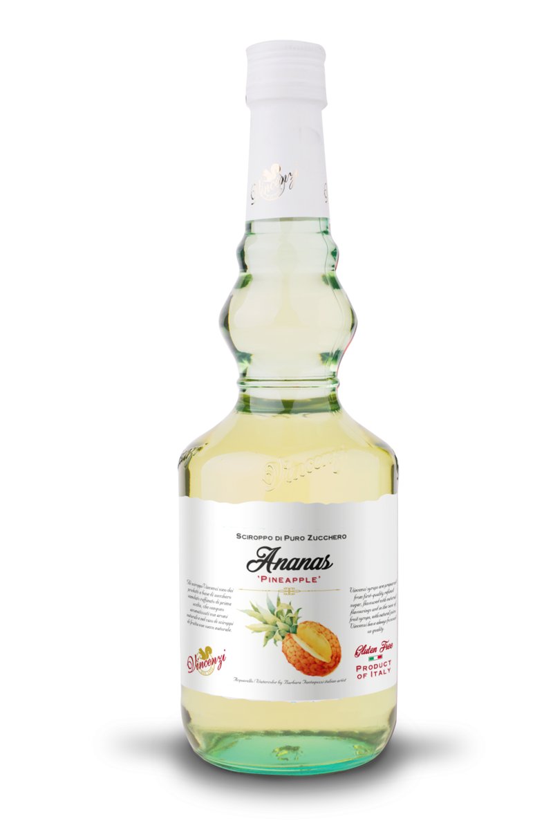 Vincenzi Syrop barmański Ananas 700 ml