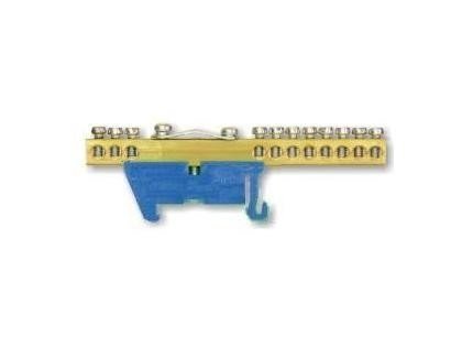 Listwa zerowa TH-35 K niebieska