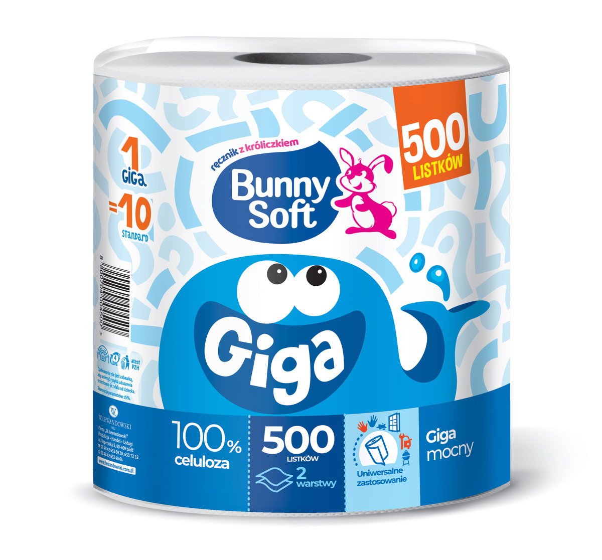 Bunny Soft Giga Ręcznik papierowy 1 szt.