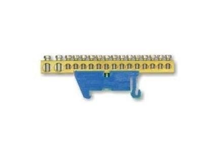 Listwa zerowa TH-35 16/25 niebieska