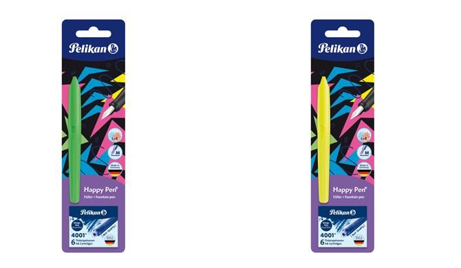 Pelikan Pióro wieczne Happy Pen + 6 nabojów
