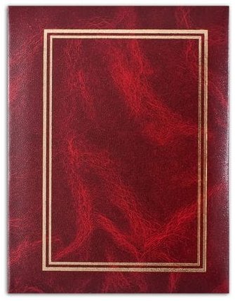 Album na zdjęcia wsuwane bordo 36 15x21