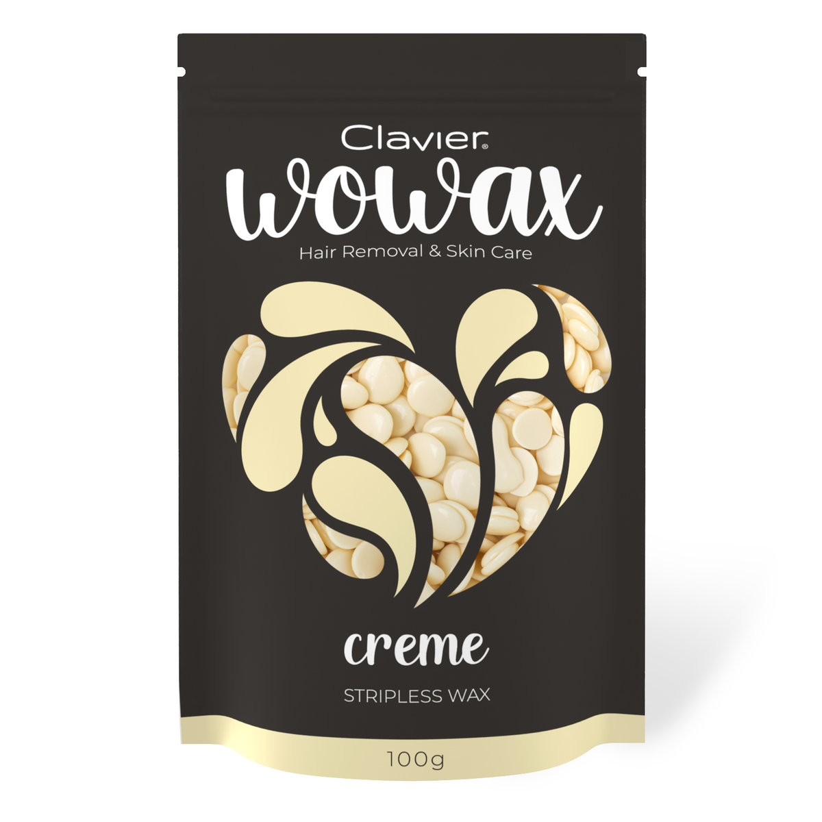 Clavier, Wosk Do Depilacji, Creme, 100g