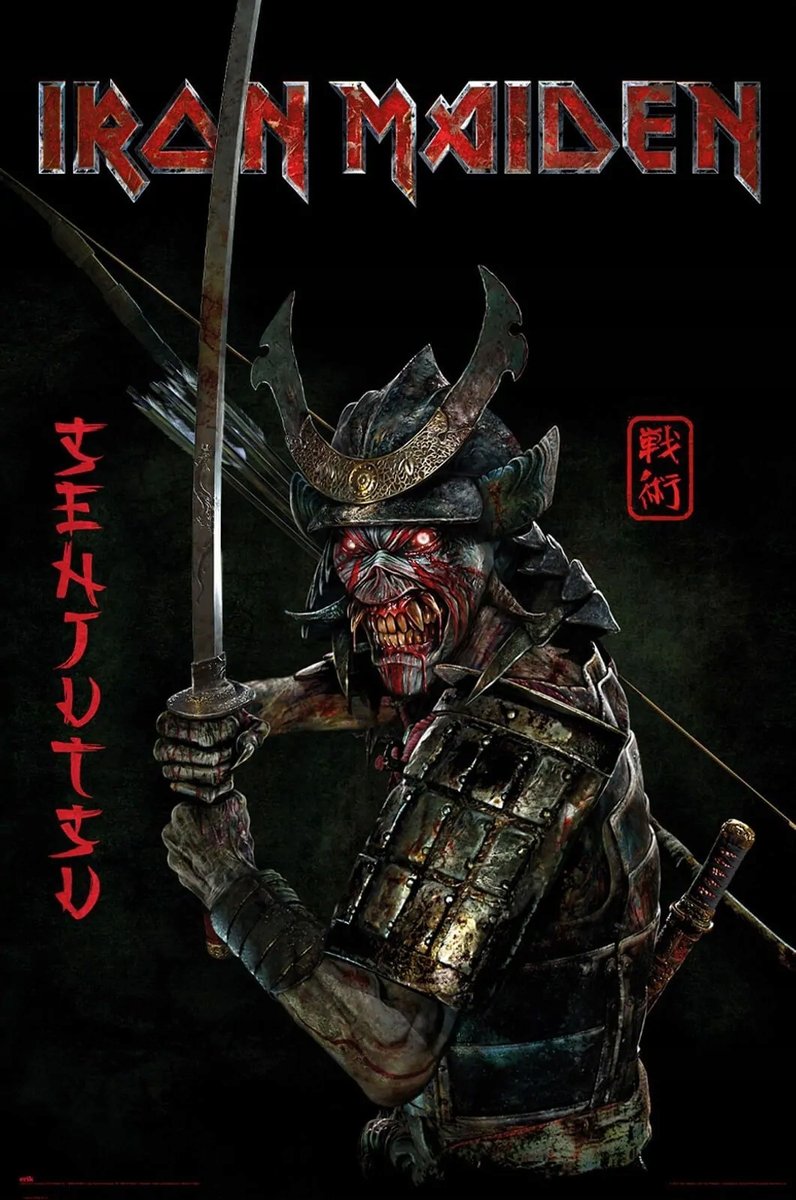Plakat Iron Maiden Senjutsu 61X91,5Cm / 5729