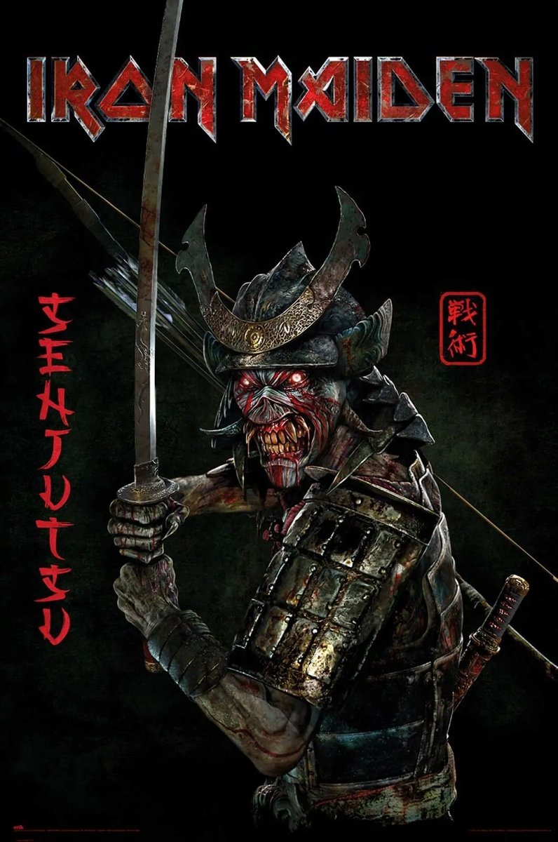 Plakat Iron Maiden Senjutsu 61X91,5Cm / 5729