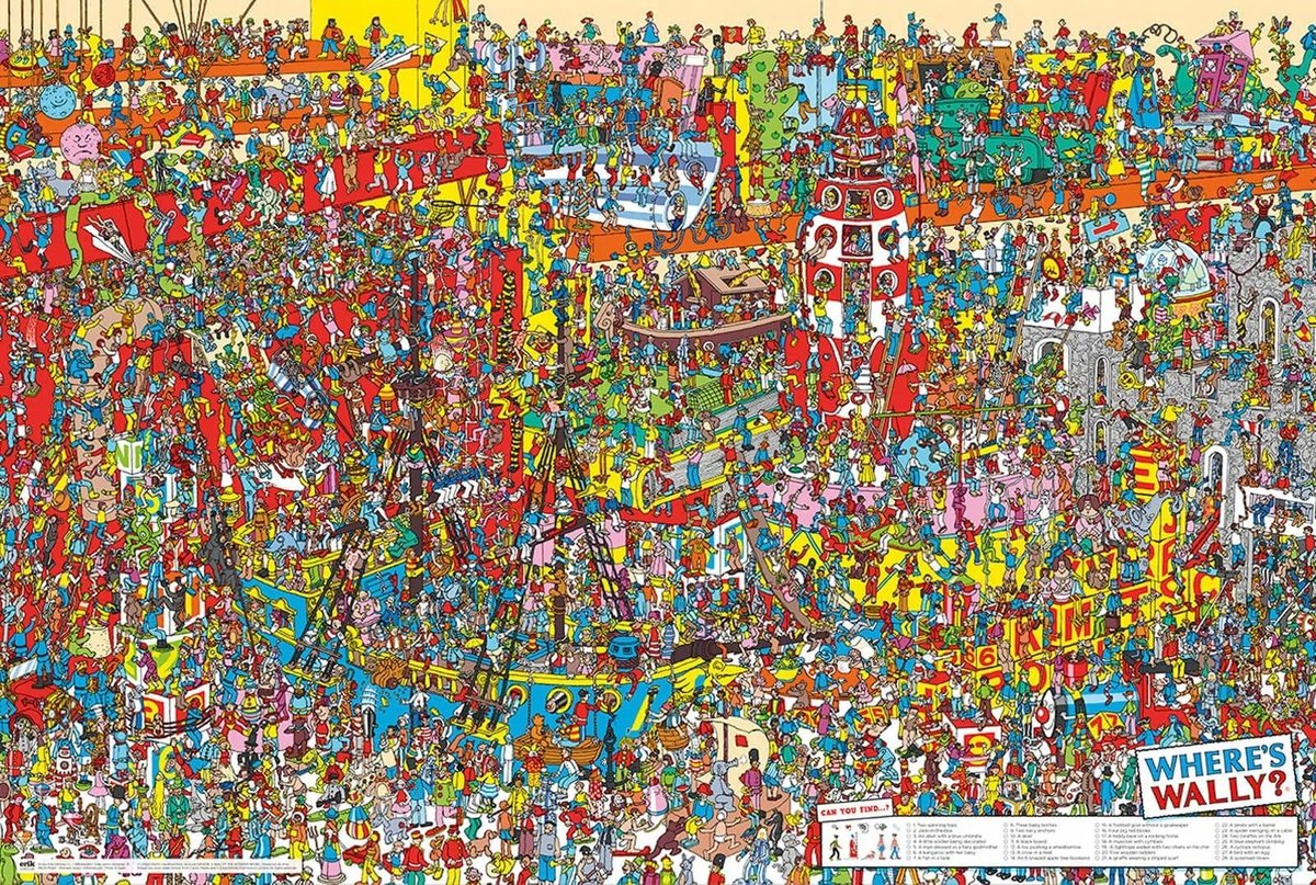 Plakat Gdzie Jest Wally? 91,5X61Cm / 5728