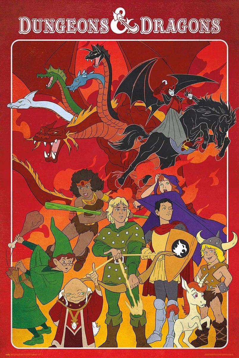 Plakat Dungeons And Dragons The Animated Series 61