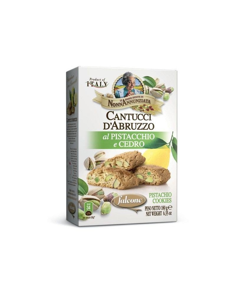 Falcone Ciastka Falcone Cantucci d'Abruzzo Pistacja 180g D583-4688A