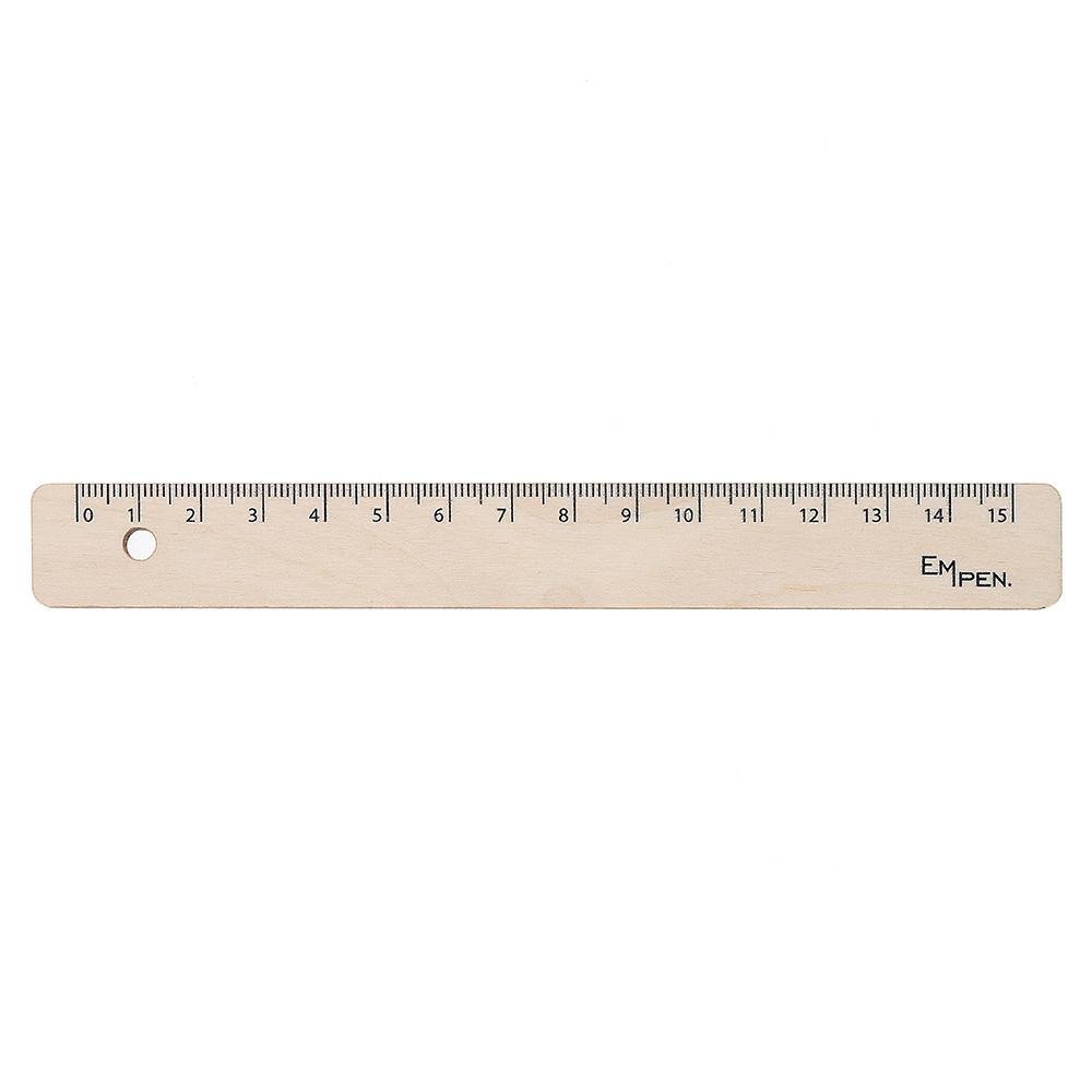 Linijka drewniana Empen 15cm