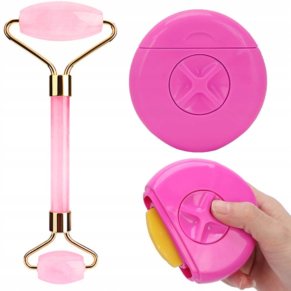 Masażer Do Twarzy Roller Golarka 3 W 1 Zestaw