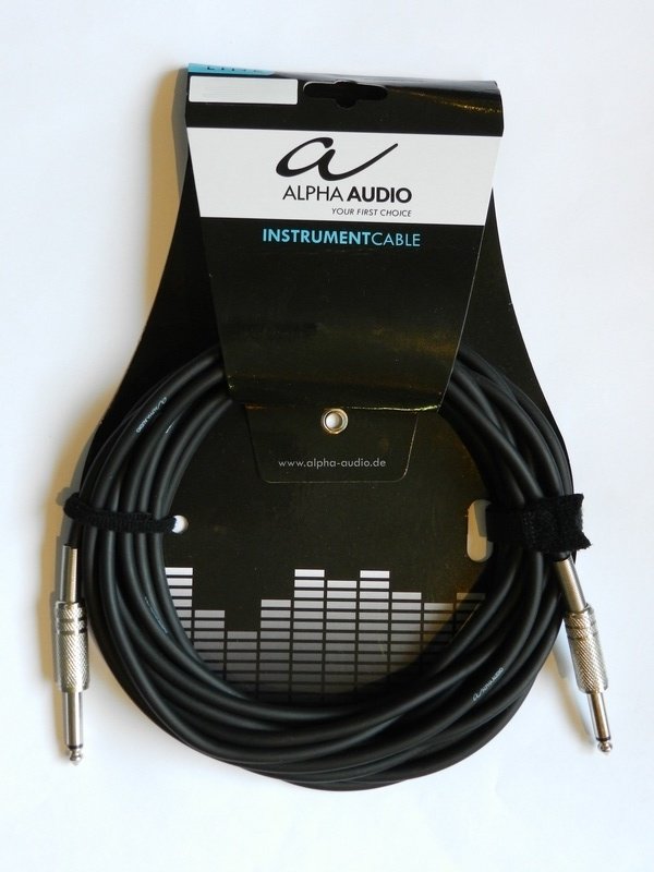 Alpha Audio Alpha audio 190010 Basic Line instrument przewód o długości 9 m, jack mono) 190010