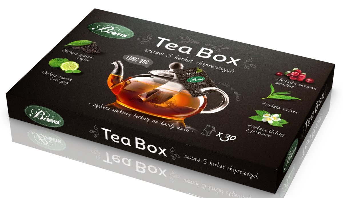Kompozycja herbata BiFIX Tea Box 5 smaków