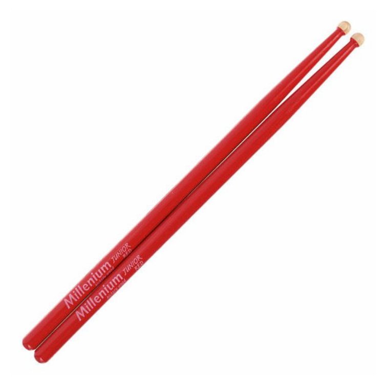 Pałki perkusyjne Millenium Junior Red dla dzieci