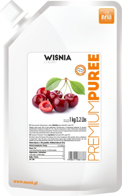 Puree Wiśnia premium Menii 1 kg