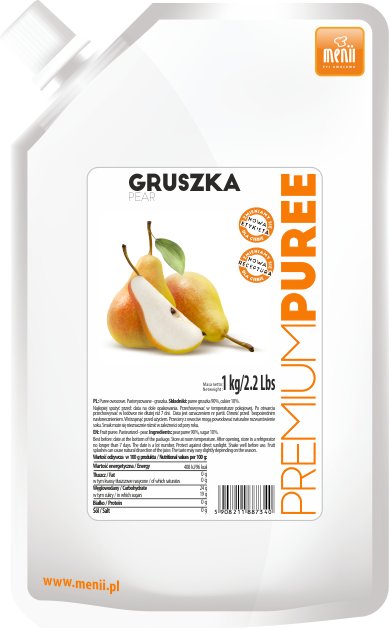 Puree Gruszka premium Menii 1 kg
