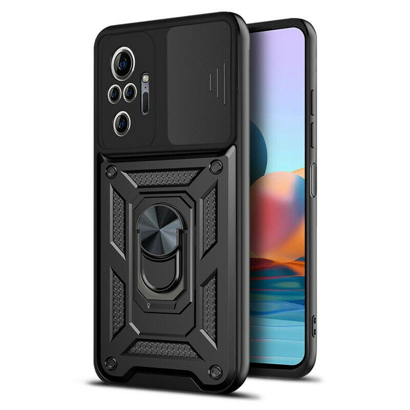 Etui Exoguard Camshield - Xiaomi Redmi Note 10 Pro - Pancerne Case Obudowa Futerał Ring