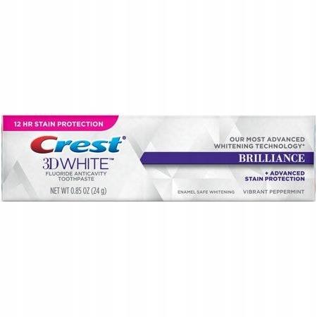 Crest, Brilliance, Mini pasta do zębów, 24 g