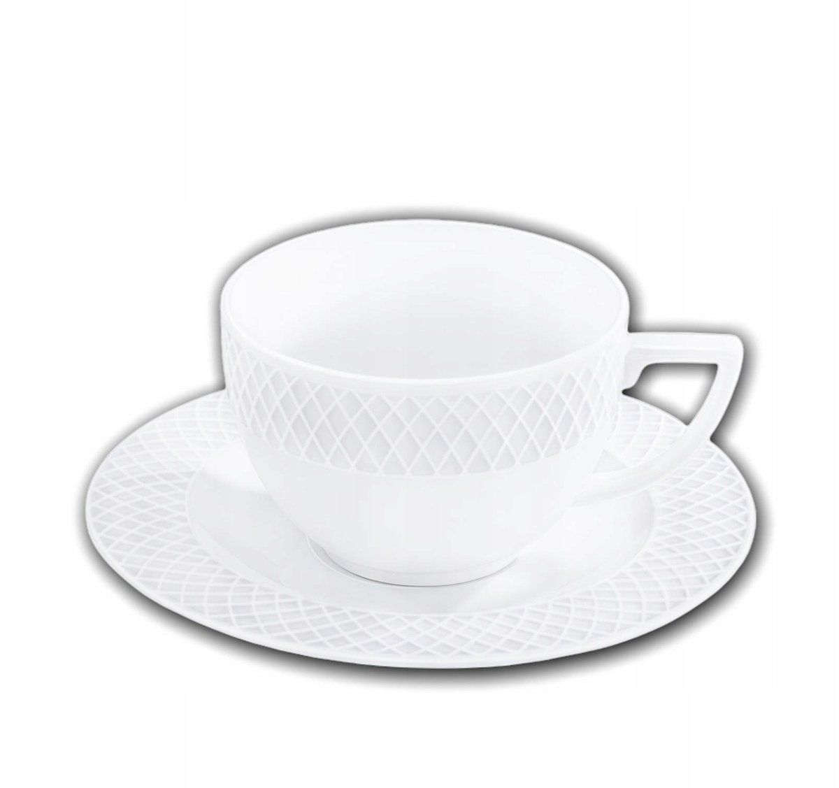 WILMAX Filiżanka i spodek do kawy 90 ml  WL-880107/AB