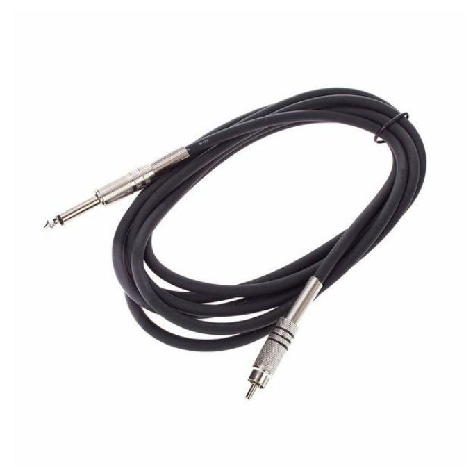 Kabel przewód Jack 6,3 mm - RCA 3 m the sssnake