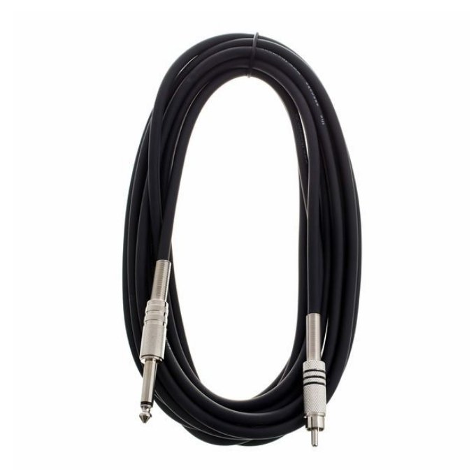 Kabel przewód Jack 6,3 mm - RCA 6 m the sssnake