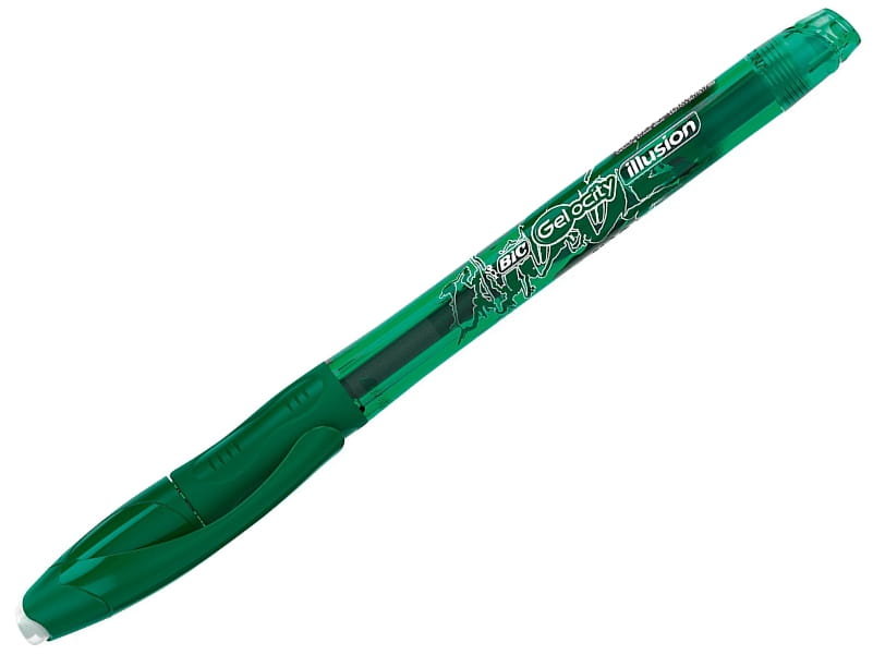 BIC Długopis ścieralny Illusion, zielony