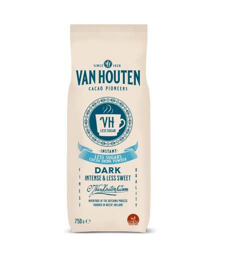 Van Houten Less Sugar czekolada do picia 750g