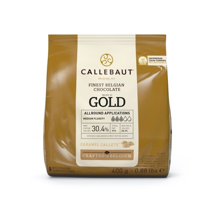 Czekolada GOLD Callebaut 400g