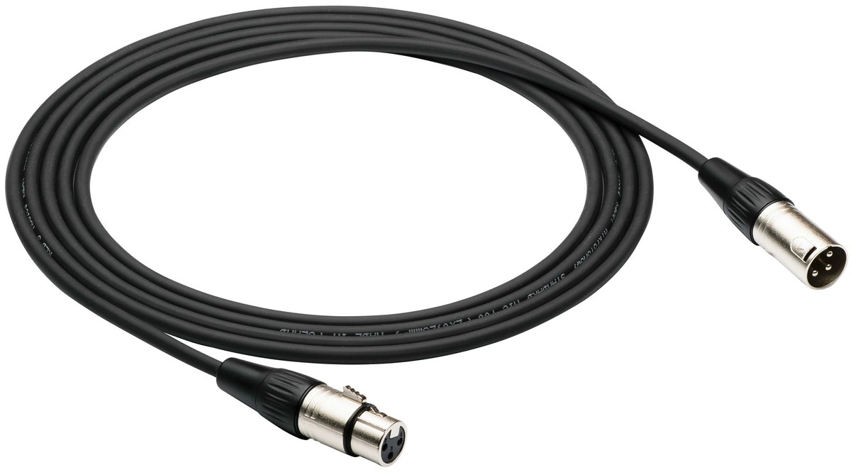 Red's Music Red's Music XLR M - XLR F kabel mikrofonowy 1m MC0110