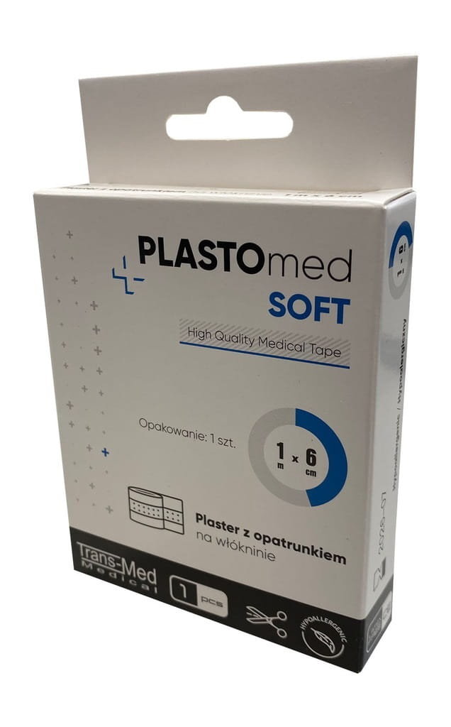 TM - Plaster PLASTOMED SOFT 6cm x 1m
