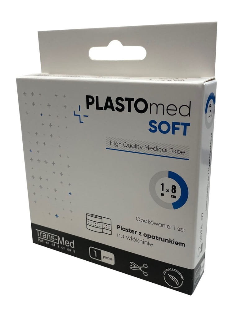 TM - Plaster PLASTOMED SOFT 8cm x 1m