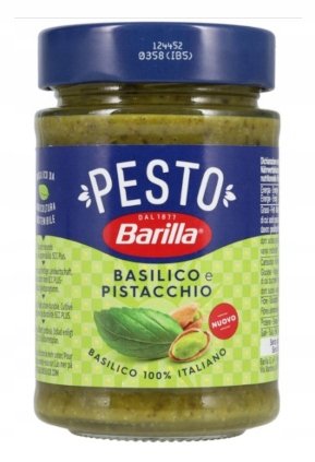 Barilla Pesto Basilico Pistacchio - pesto bazylia i pistacja (190 g)