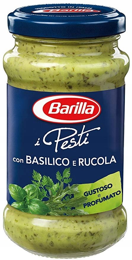 BARILLA Bazylia i Rukola - Pesto, sos do makaronu (190 g) E5BE-58335468