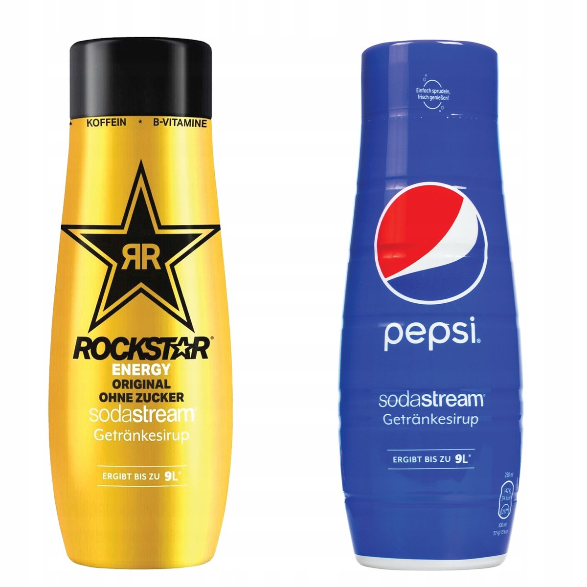 2 Syropy Sodastream Rockstar Original Zero Pepsi