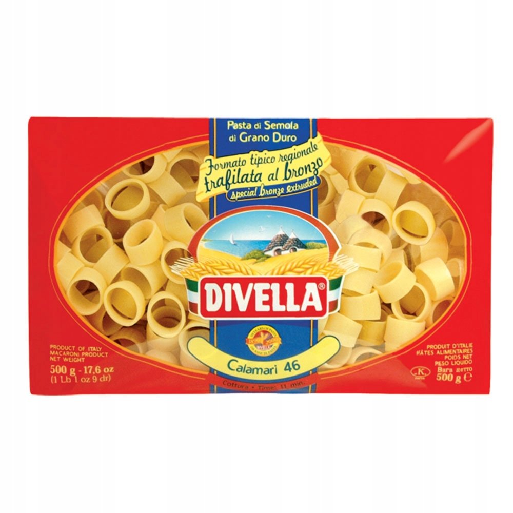 Divella Calamari n 46 włoski makaron 500g