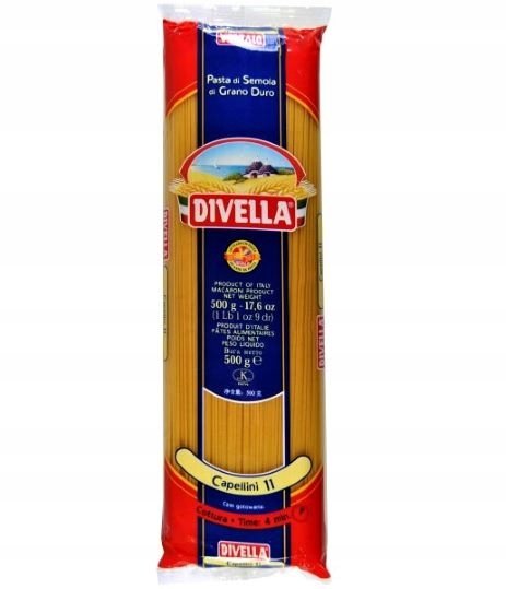 Divella Capellini 11 włoski makaron 500 g