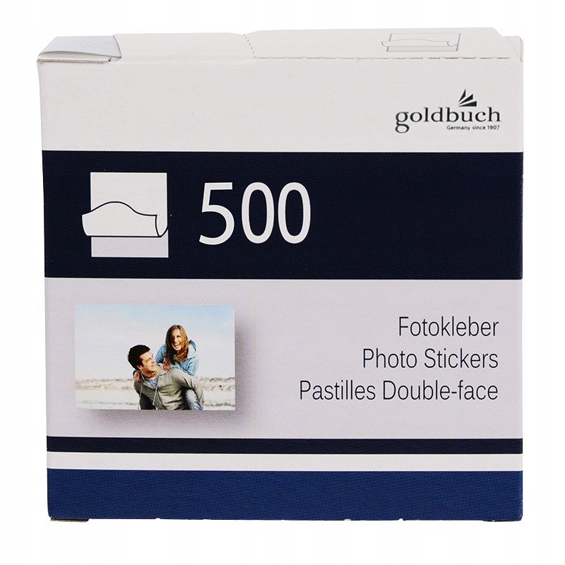 Fotoprzylepce podklejki do zdjęć 500 Goldbuch