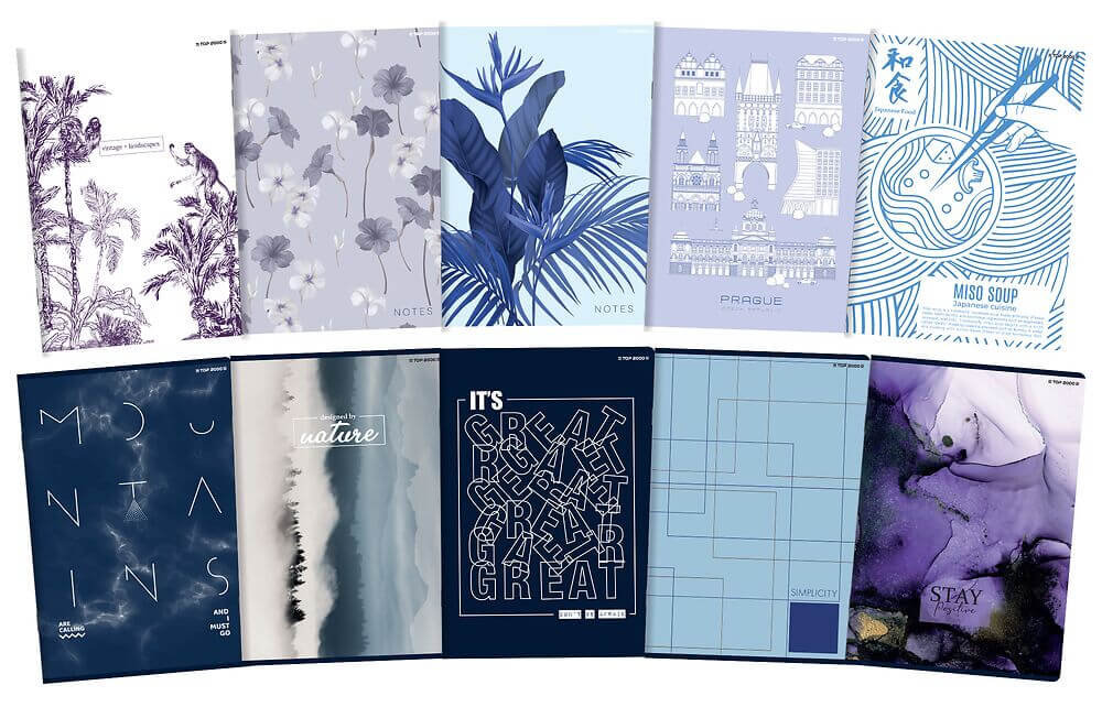 zeszyt a5/60k kratka megamix 2 (10szt) top2000